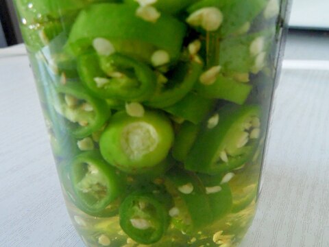 青唐辛子の酢漬け レシピ 作り方 By 松子 女 楽天レシピ 青唐辛子の酢漬け レシピ 作り方 By 松子 女 楽天レシピ